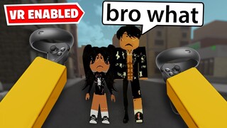 Roblox Da Hood VR MODE FUNNY Edater Exploit Trolling!