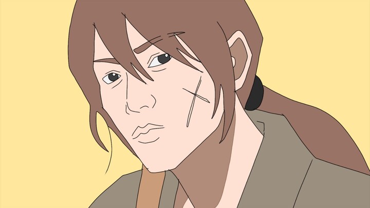 Menggambar Kenshin Himura Dari Film Rurouni Kenshin (2012), Tapi Pas Kelar Kok Jadi Gini??