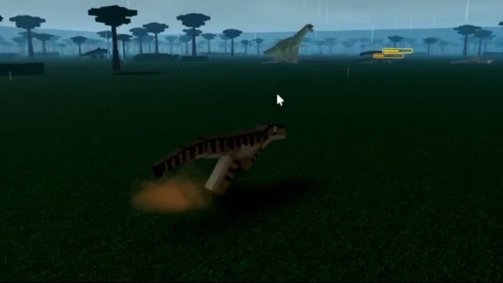 UM RAPTOR PIXEL EM GUERRA COM GIGANTES #roblox