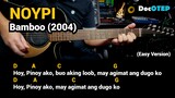 Noypi - Bamboo (Easy Guitar Chords Tutorial with Lyrics)