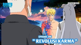 Boruto Episode 296 Subtitle Indonesia Terbaru - Boruto Two Blue Vortex 13 Revolusi Karma Boruto