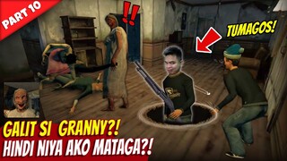 Tumatagos Ako sa Pader Nagulat si Granny! - Granny Horror Multiplayer Part 10