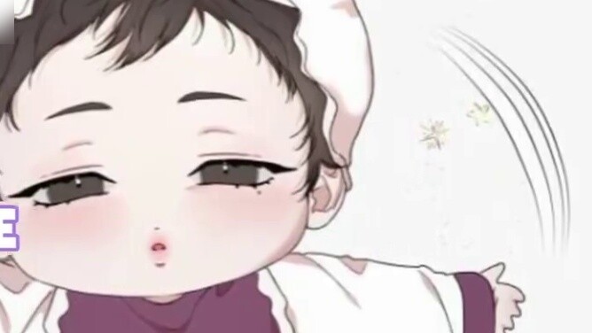 คุณพ่อสองคนจูบกันโดยมีลูกน้อยอยู่ระหว่างหน้าอก