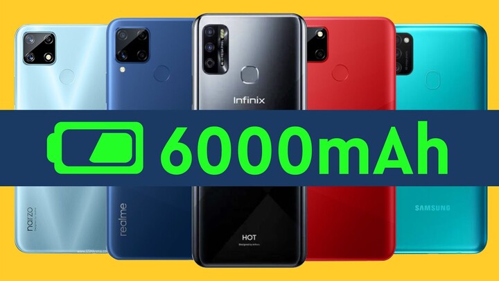 5 HP Dengan Batere 6000mAh Termurah versi Kuliah Sore