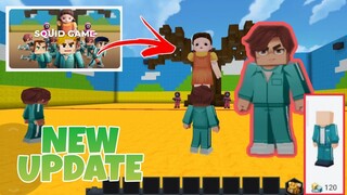 NEW SQUID GAME + SQUID GAME UNIFORM/SKIN IN BLOCKMAN GO 😱😱