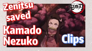 [Demon Slayer]  Clips | Zenitsu saved Kamado Nezuko