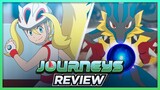 Ash Returns to KALOS! Ash VS Korrina! | Pokémon Journeys Episode 25 Review