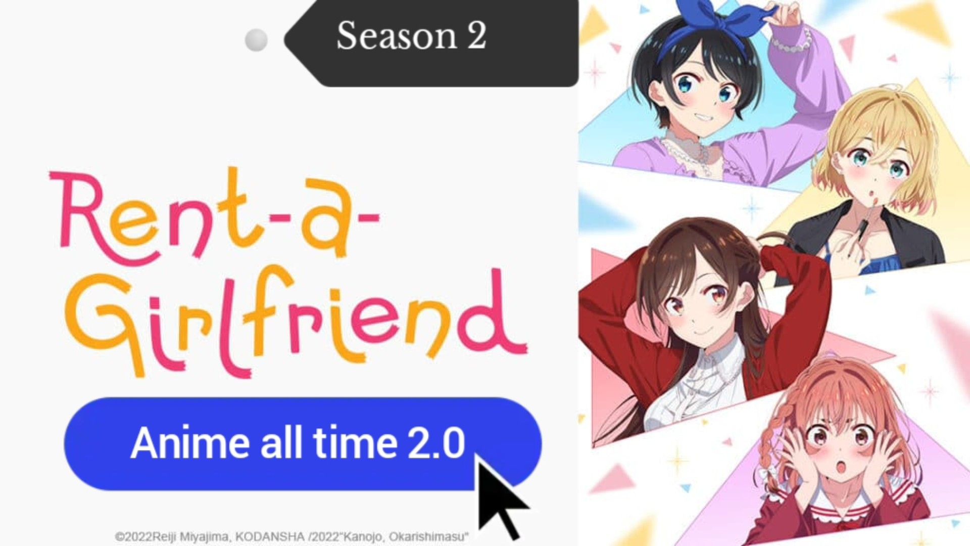 Rent A Girlfriend Season 2 Episode 2 English sub - BiliBili