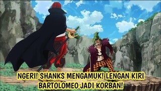 ONE PIECE 1068 + GAWAT! SHANKS MENGAMUK! LENGAN KIRI BARTOLOMEO PUTUS! GRAND FLEET DLM BAHAYA -Teori