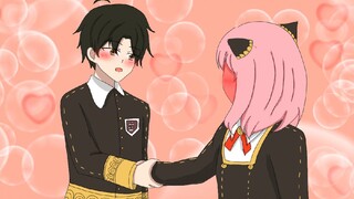 Damian perhatian banget sama anya😆 || scene romantis 💕|| parodi anime spyxfamily