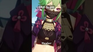 Old Team VS New Team #shorts #genshinimpact #edit