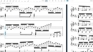 Siswa sekolah menengah mengamuk pada piano dan latihan mata (manusia bisa bermain)