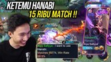 MAIN HANABI 20 GAME SE HARI, GINI JADI NYA !! - Mobile Legends