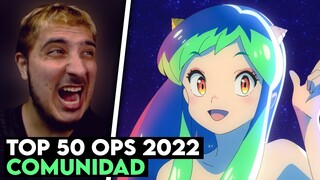 TOP 50 ANIME OPENINGS 2022 | TOP DE OPENINGS 2022 DE LA COMUNIDAD