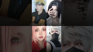 Team 7 edit |#naruto #sasuke #sakura #kakashi #cosplay #edit