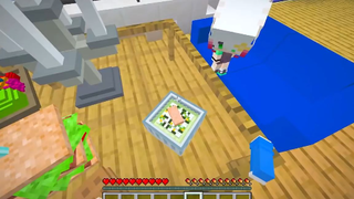 HUY NOOB KHÁM PHÁ CĂN HẦM CỦA HUGGY WUGGY TRONG MINECRAFT_HUY NOOB PHÁT HIỆN BÍ