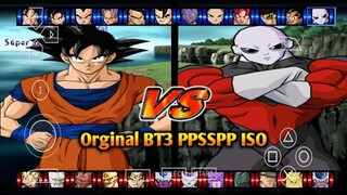 DBZ TTT MOD With Orginal BT3 Menu in Dragon Ball Z Budokai Tenkaichi 3 Android PPSSPP