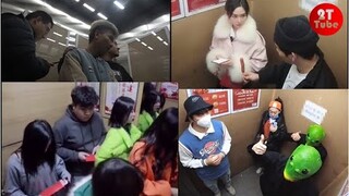 2T Elevator Prank Asia Series #6 (Eng Sub)