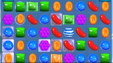 Candy Crush: 7/8 gameplay (level 6223)