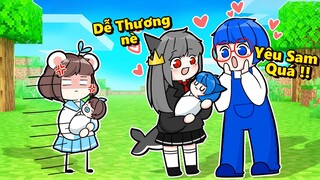 Minecraft 100 Đứa Trẻ [Tập-9] - Mèo Simmy Ăn Cơm Tró Của Cặp Đôi Sammy Và Phong Cận