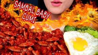 ASMR SAMBEL BABY CUMI PEDESNYA BIKIN PANIK | ASMR MUKBANG INDONESIA