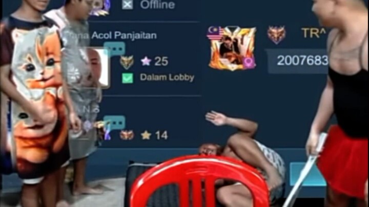 Kasian Kali Ketua Kita Ini Guys 😂