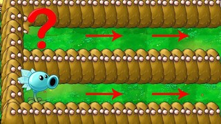 99 Scaredy-shroom vs Snow Pea Tall-Nut vs Zombie - Plants vs Zombies