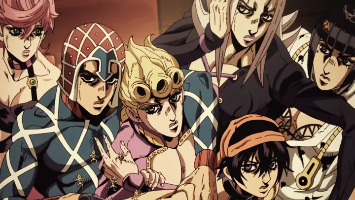 To the heroes who don't give in to their fate in <JoJo: Golden Wind>