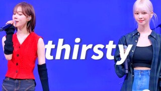 aespa thirsty首个公开乐队高清Live！