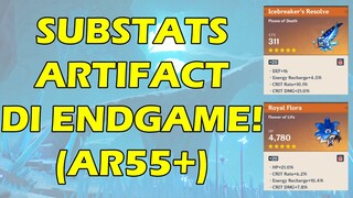STANDAR ARTIFACT UNTUK ENDGAME! (AR55+) SUBSTATS ARTIFACT YANG BAGUS | Tips Genshin Impact Indonesia