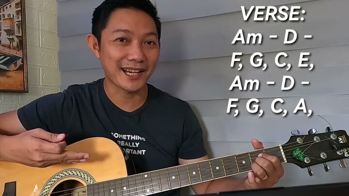 BAKIT PA BY JESSA ZARAGOZA | BASIC GUITAR CHORDS FOR BEGINNER