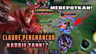 WARNING⚠️ KARRIE TANK MAKIN BANYAK DI RANK! USER CLAUDE MAKIN BERKURANG?