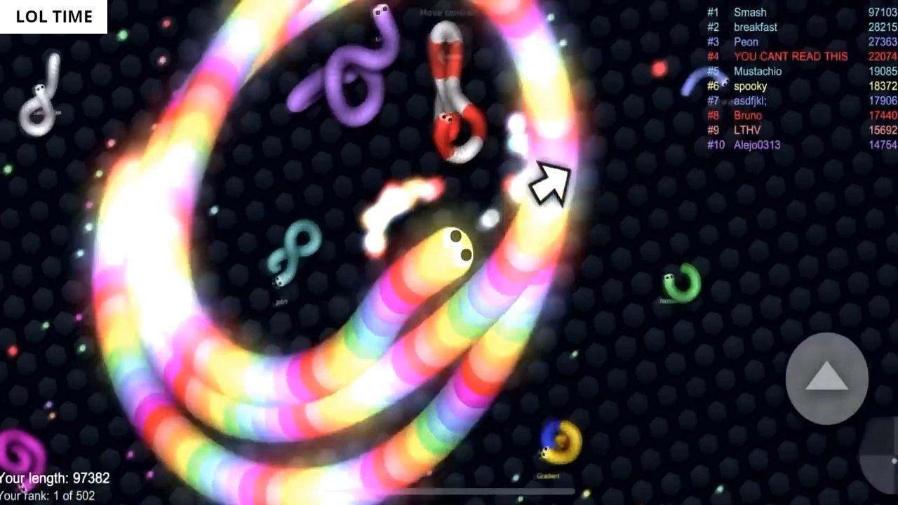 Slither.io A.I. 200,000+ Score Epic Slitherio Gameplay 