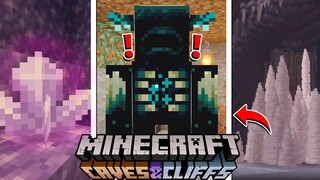 Mcpe Cave&Cliffs UPDATE 1.16+ Cave Biomes, Mobs, Ore, Cave spikes, Mountains