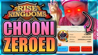 Legendary Streamer Chooni Zeroed [Imprison and Swarm] Rise of Kingdoms