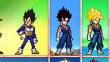Son Goku (Kakarot) and Vegeta merge and transform! A collection of Vegetto and Gogeta's special move
