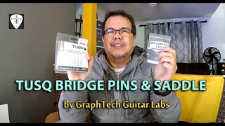 Tusq Saddle and Tusq Bridge Pins Unboxing | Edwin-E