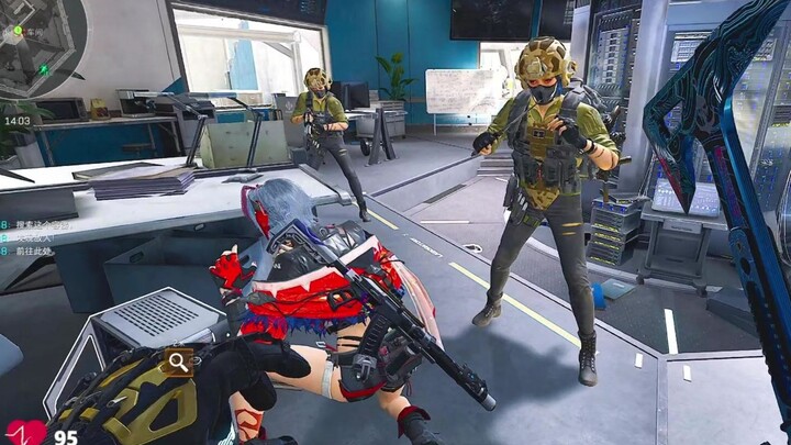 Three Idiots Chaos at the Evacuation Point