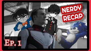 REACTION RECAP EP. 1 - New Detective Conan Game, Avengers Endgame, Persona Q2, Sonic Movie and more