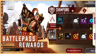 Season 3 BattlePass Rewards In-Game Leaks | Apex legends Mobile