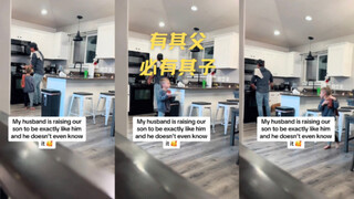 我的儿子逐渐变得和我老公一模一样了