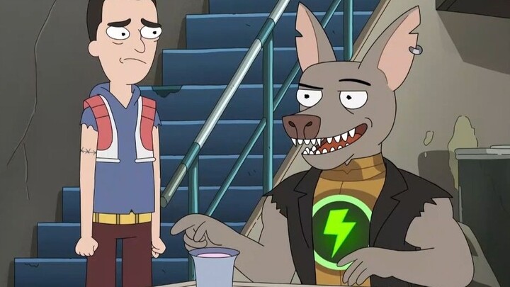 Seorang anak manusia secara tidak sengaja memasuki geng pencuri luar angkasa