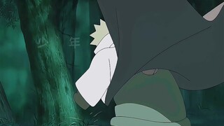 带土入侵木叶，波风水门施展飞雷神二段重创带土并将其逼退。