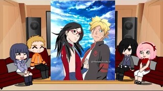Boruto Adults Teact To Boruto Timeskip || Boruto Parents React To Boruto Timeskip #gacha #gachalife