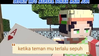 ketika main kartu sama temanmu