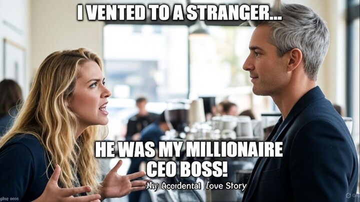 I VENTED TO A STRANGER... HE WAS MY MILLIONAIRE CEO BOSS! 🤯 (My Accidental Love Story)