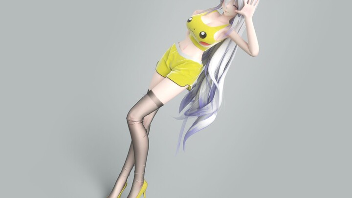 This Pikachu is so big! So white!