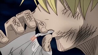 Vinsmoke Sanji. Hoàng tử tóc vàng thích hút thuốc.