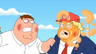 "Family Guy" vs. Trump, how much does this animation hate Trump? It's too bad