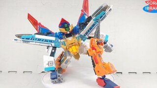 About the fact that the Brave King can be created by combining building blocks from different sets